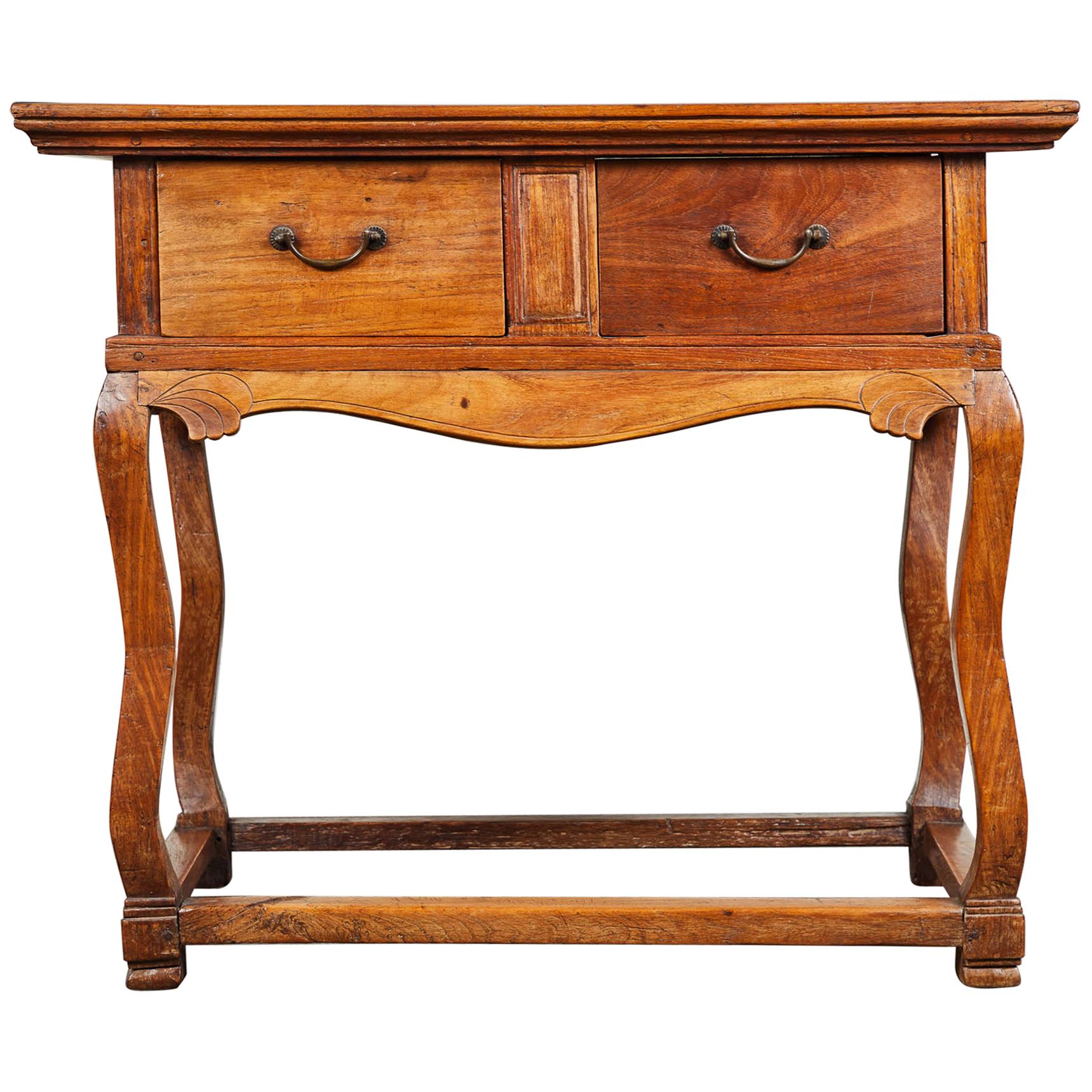 19th Century Spanish Colonial Narra Philippine Altar Table For Sale
