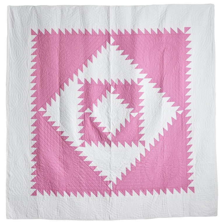 Vintage Grey A Vintage Patchwork Quilt