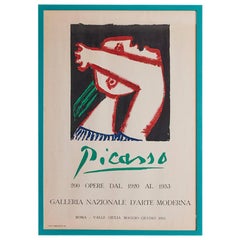 Vintage Picasso Exhibition Poster