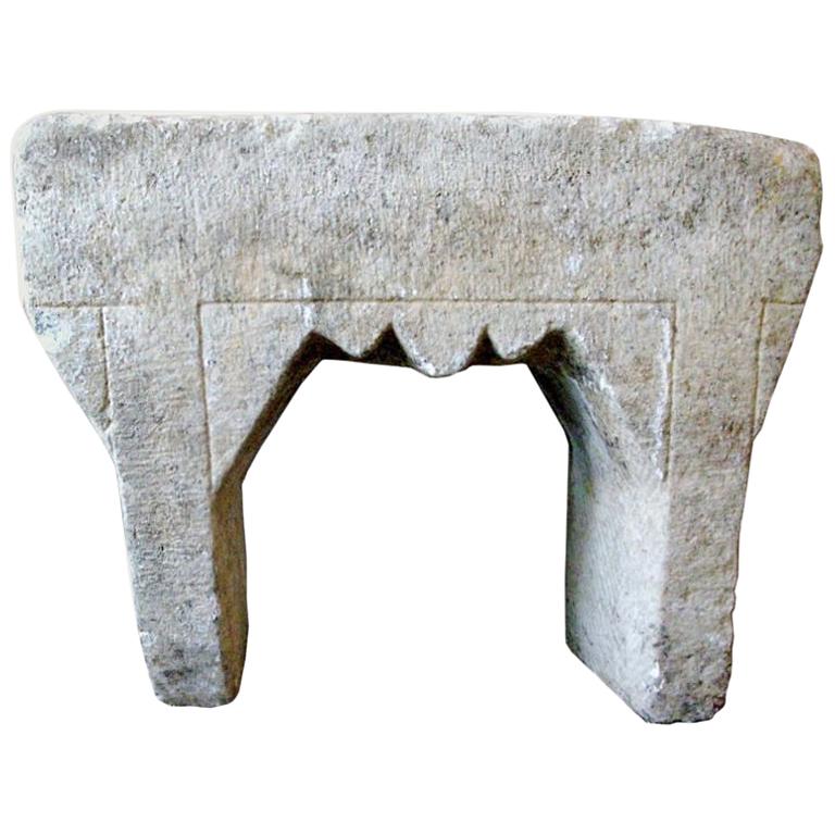 Ancient Chinese Limestone Altar, late Ming to Qing Dynasty