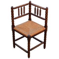 Wood Corner Chairs
