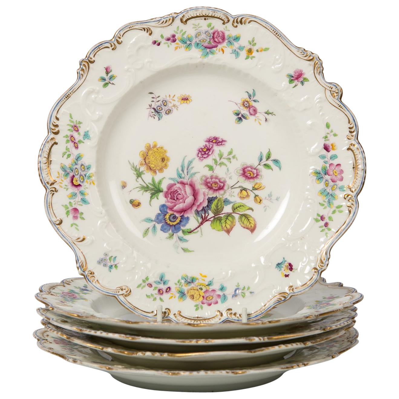 Victorian dinner clearance plates