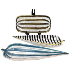 Stig Lindberg Serveware, Ceramics, Silver and Glass