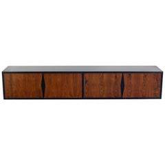 Wall-Mounted Rosewood Console