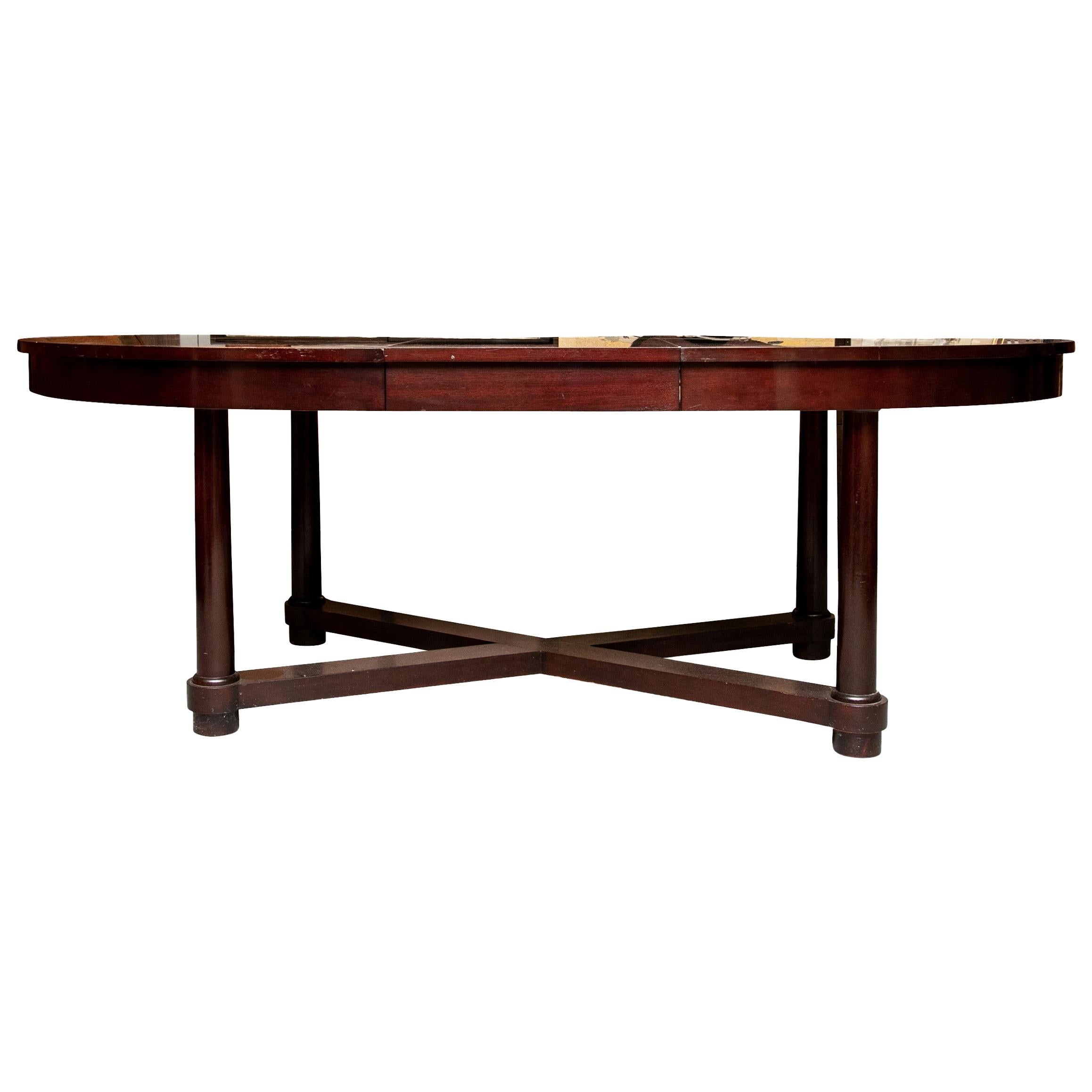 Barbara Barry Collection by Baker Oval Extension Dining Table
