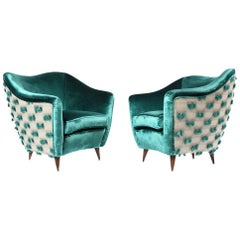 Pair of Gio Ponti Chairs for Casa e Giardino