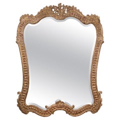 Magnificent Large Italian Giltwood Mirror 