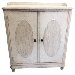 Antique Gustavian Style Buffet, Mid-19th Century