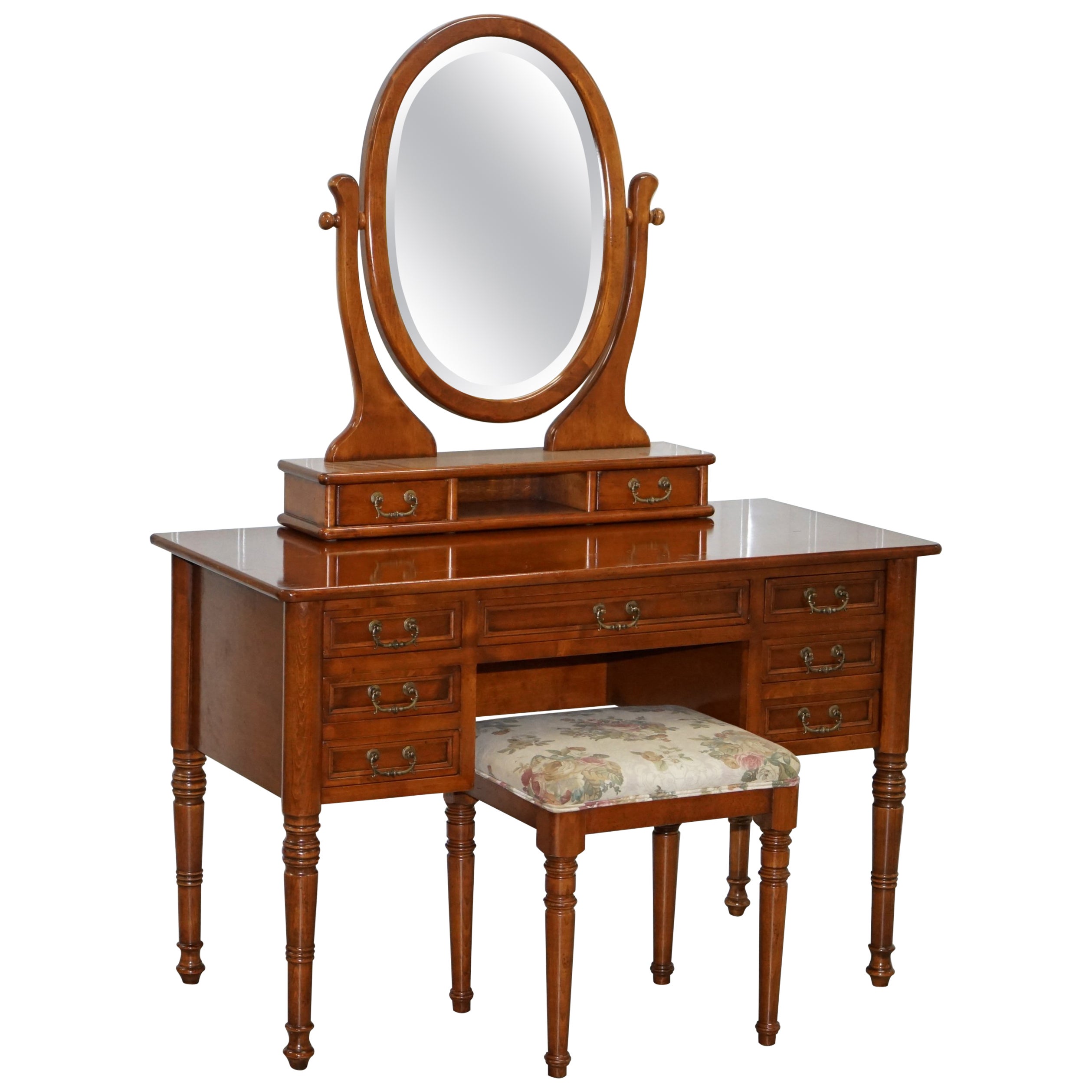Dressing Table Mirror And Stool Made In Italy By Consorzio Mobili Dressing Table Mirror And Stool Made In Italy By Consorzio Mobili Mahogany Frame For At 1stdibs