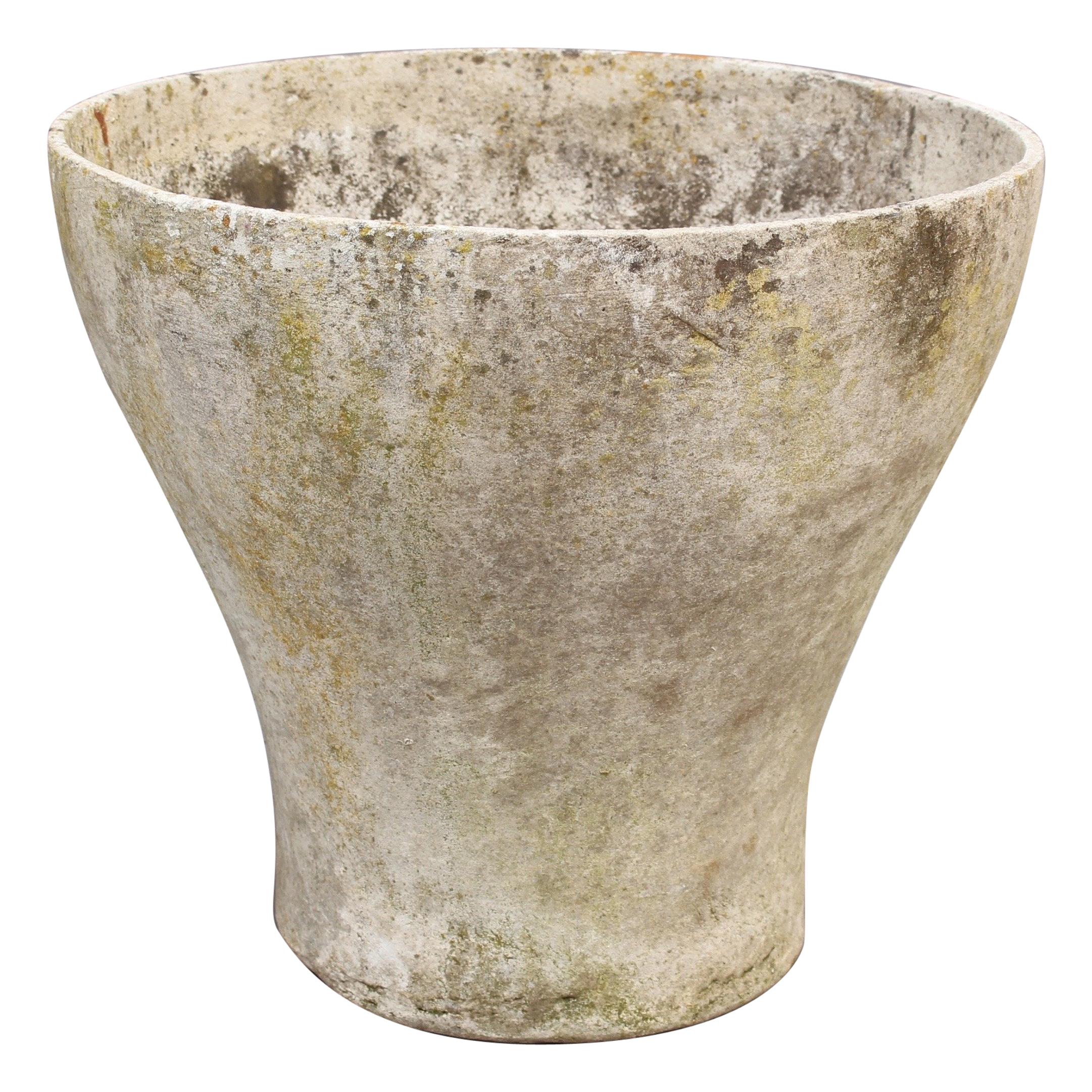 Goblet-Shaped Planter Attributed to Willy Guhl for Eternit, circa 1960s