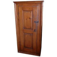 French 19th Century Narrow Armoire or Cupboard