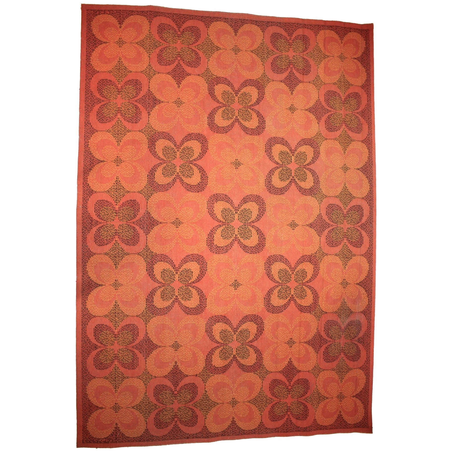 Midcentury Bouclé Design Wool Carpet / Rug, 1960s, Germany For Sale at ...
