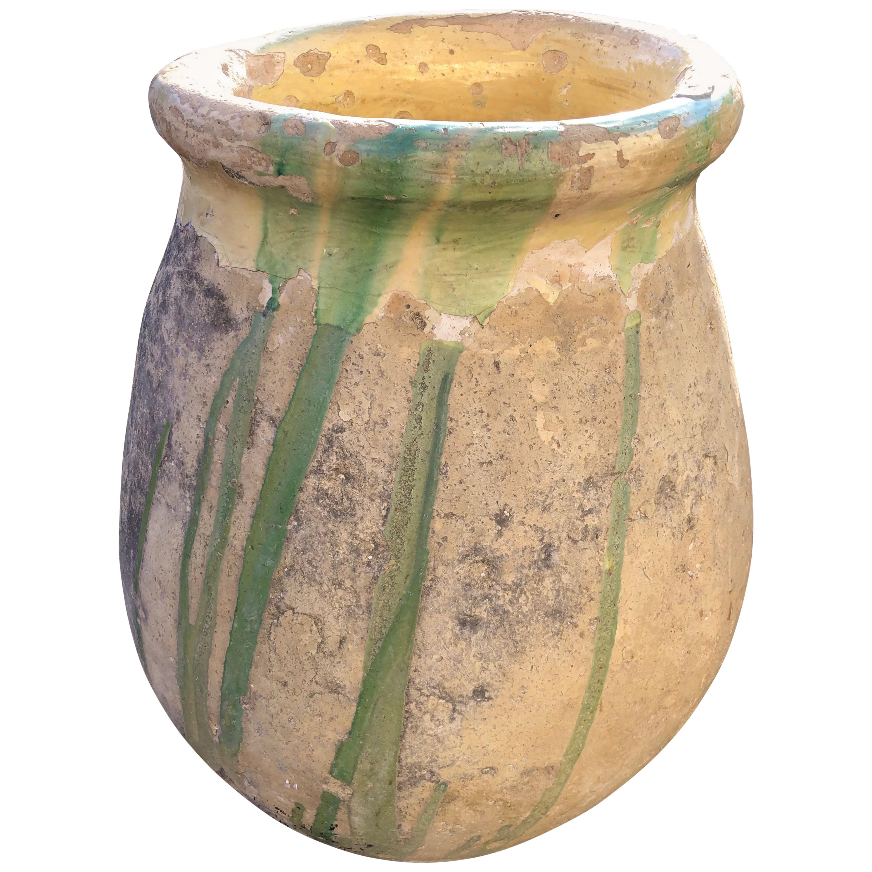 Early 19th Century Demi-Glazed French Biot Pot