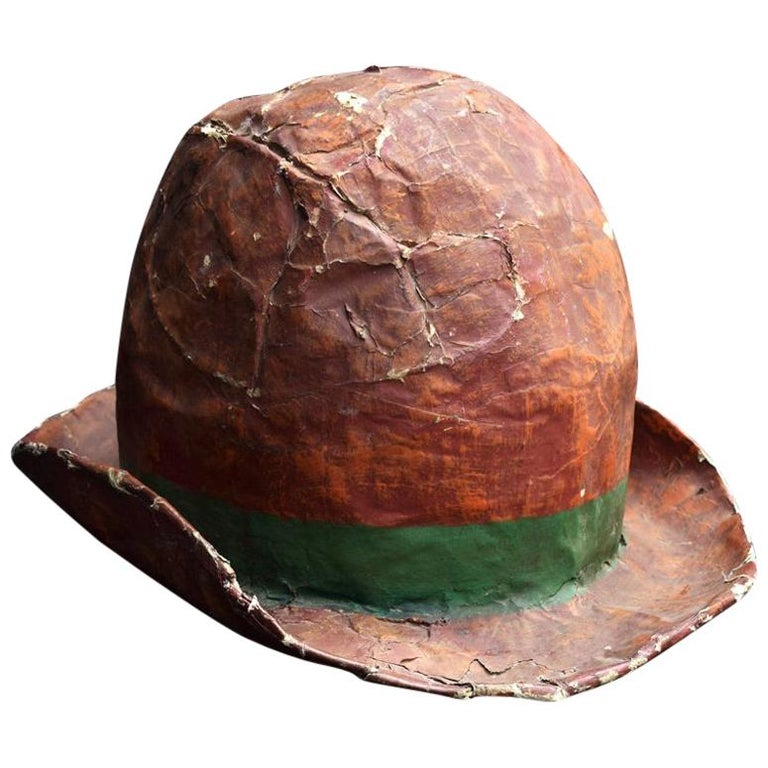 Huge Papier Mâché Hat at 1stdibs