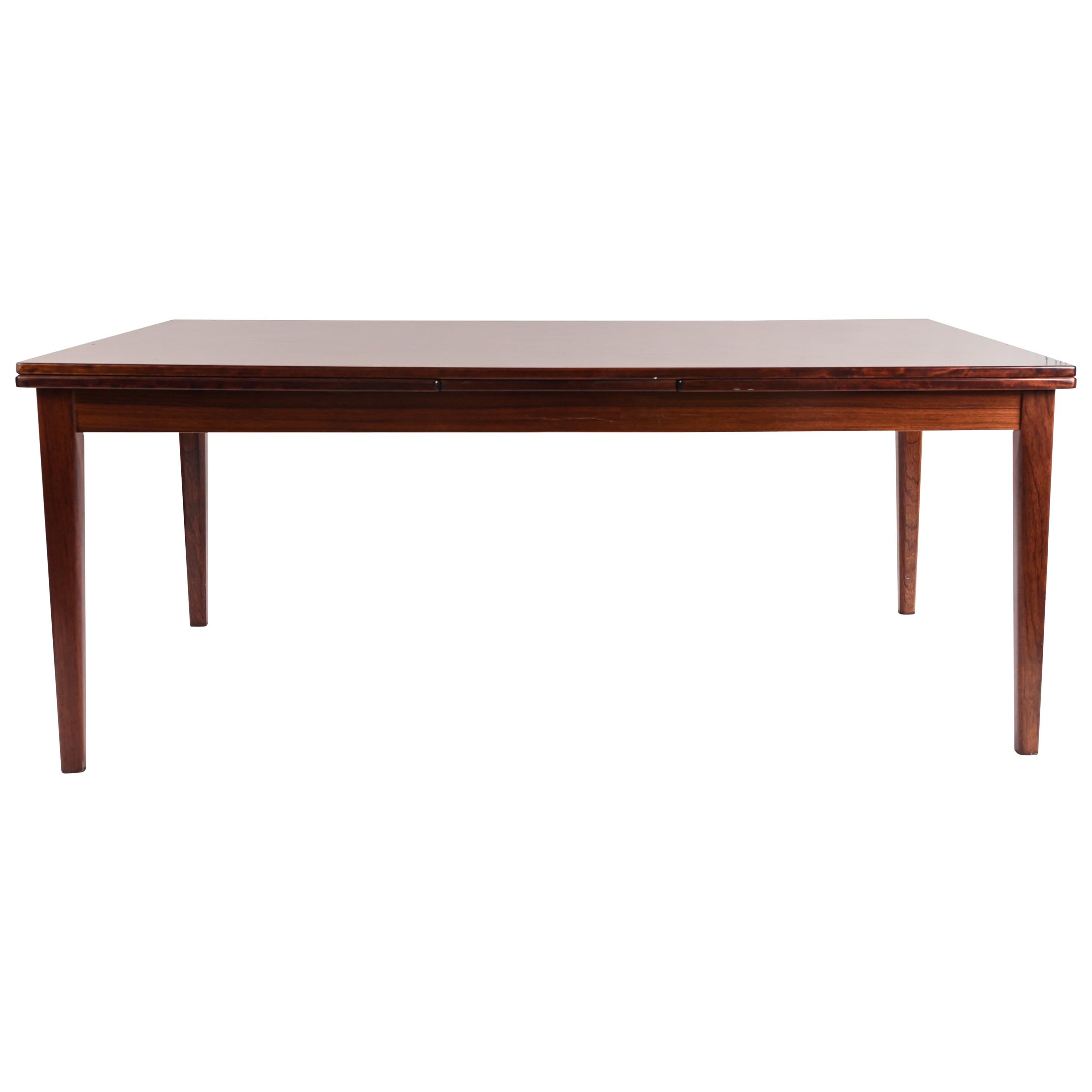 Midcentury Rosewood Extension Dining Table