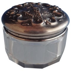 Irian by Wallace Sterling Silver Powder Dresser Jar #3010