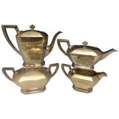 Fairfax by Gorham Sterling Silver Set da 4 pezzi per tè caffè tè zucchero creme