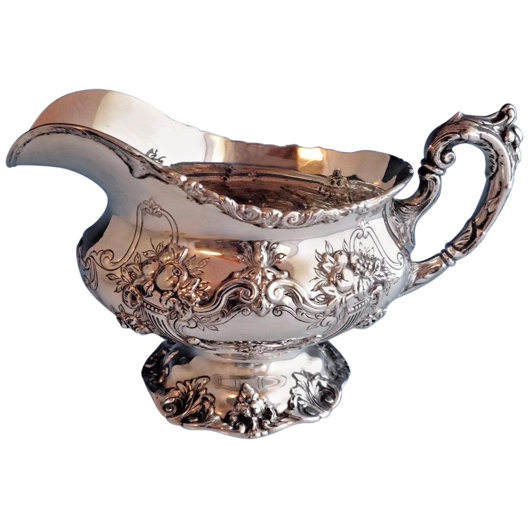 Francis I par Reed & Barton - Vieux bateau à sauce en argent sterling n° 570A