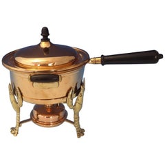 Joseph Heinrichs Vaso per aragoste in rame bronzo ebano con aragoste 3-D