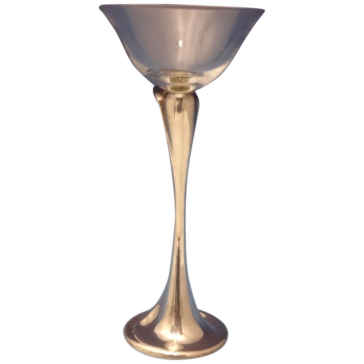 Tiffany & Co. Sterling Silver Martini Glass Designed by Elsa Peretti