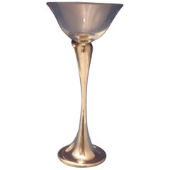 Vintage Tiffany & Co. Sterling Silver Martini Glass Designed by Elsa Peretti