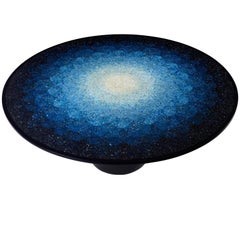 Gyro, Round Mosaic Table in Recycled Ocean Plastic Terrazzo by Brodie Neill