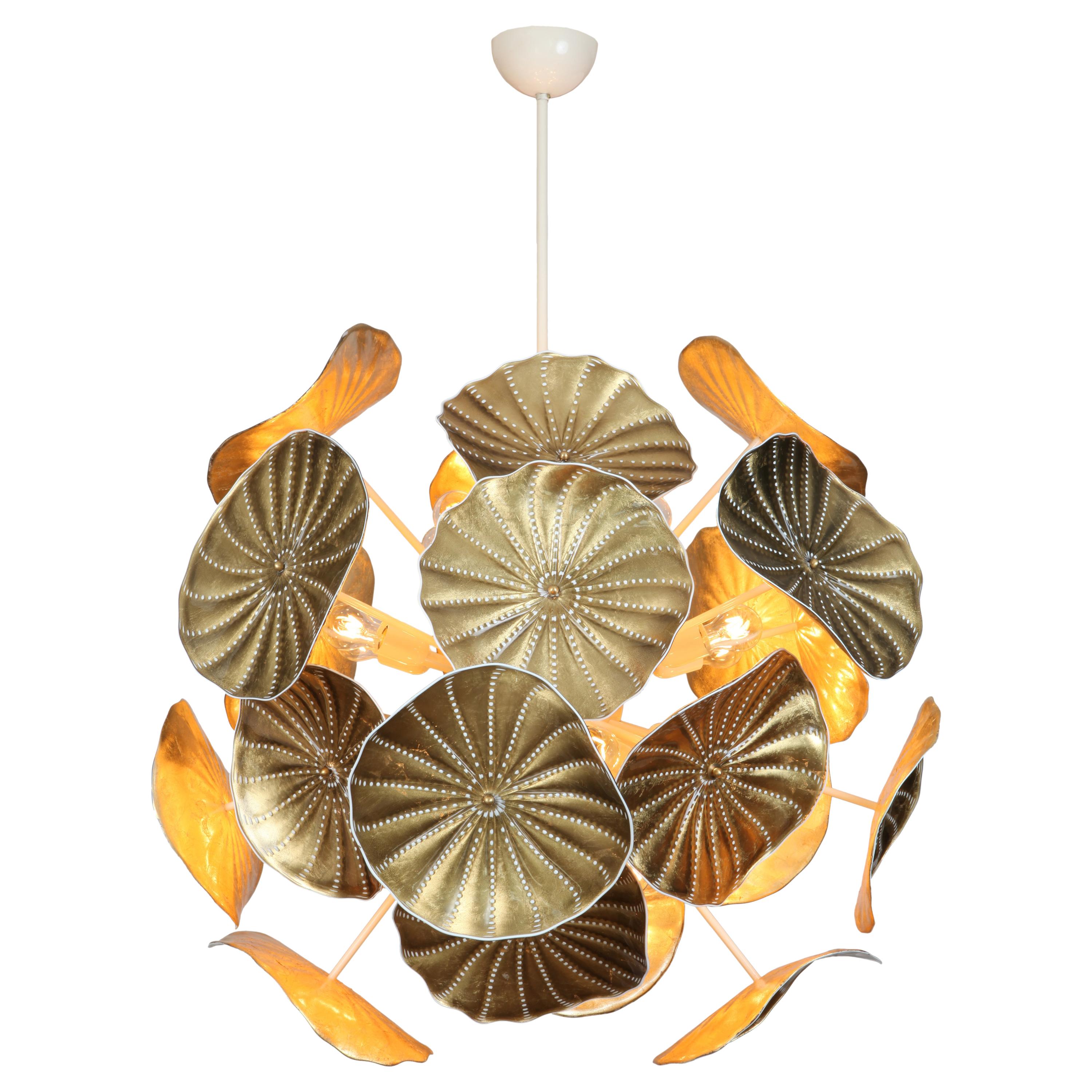 Murano Glass Urchin Chandelier