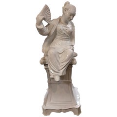 Used Italian Chinoiserie Statue