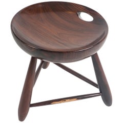 Vintage Mid-century Modern Mocho Stool by Sergio Rodrigues for OCA, Brazil 1950's