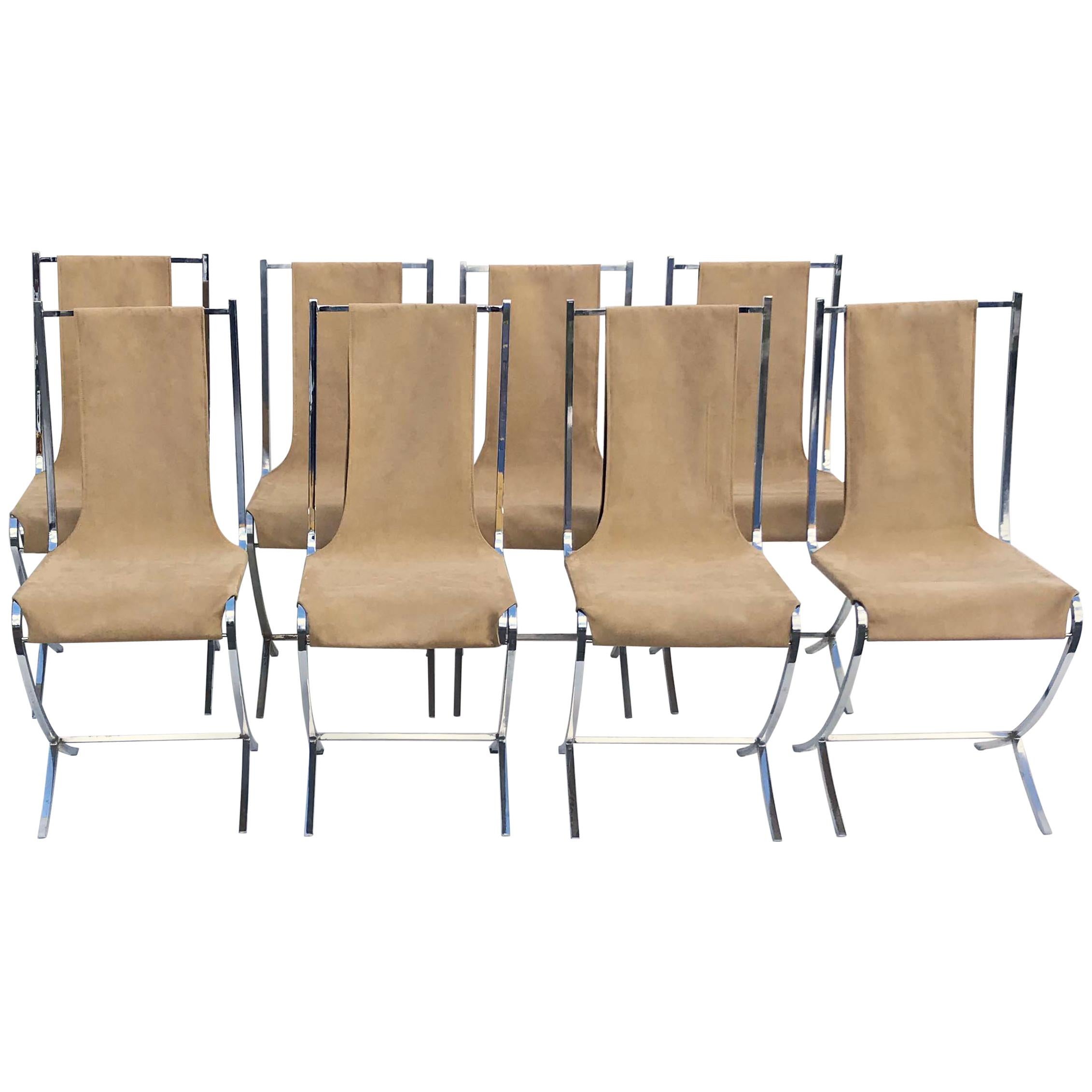 Set of 12 Maison Jansen Chair