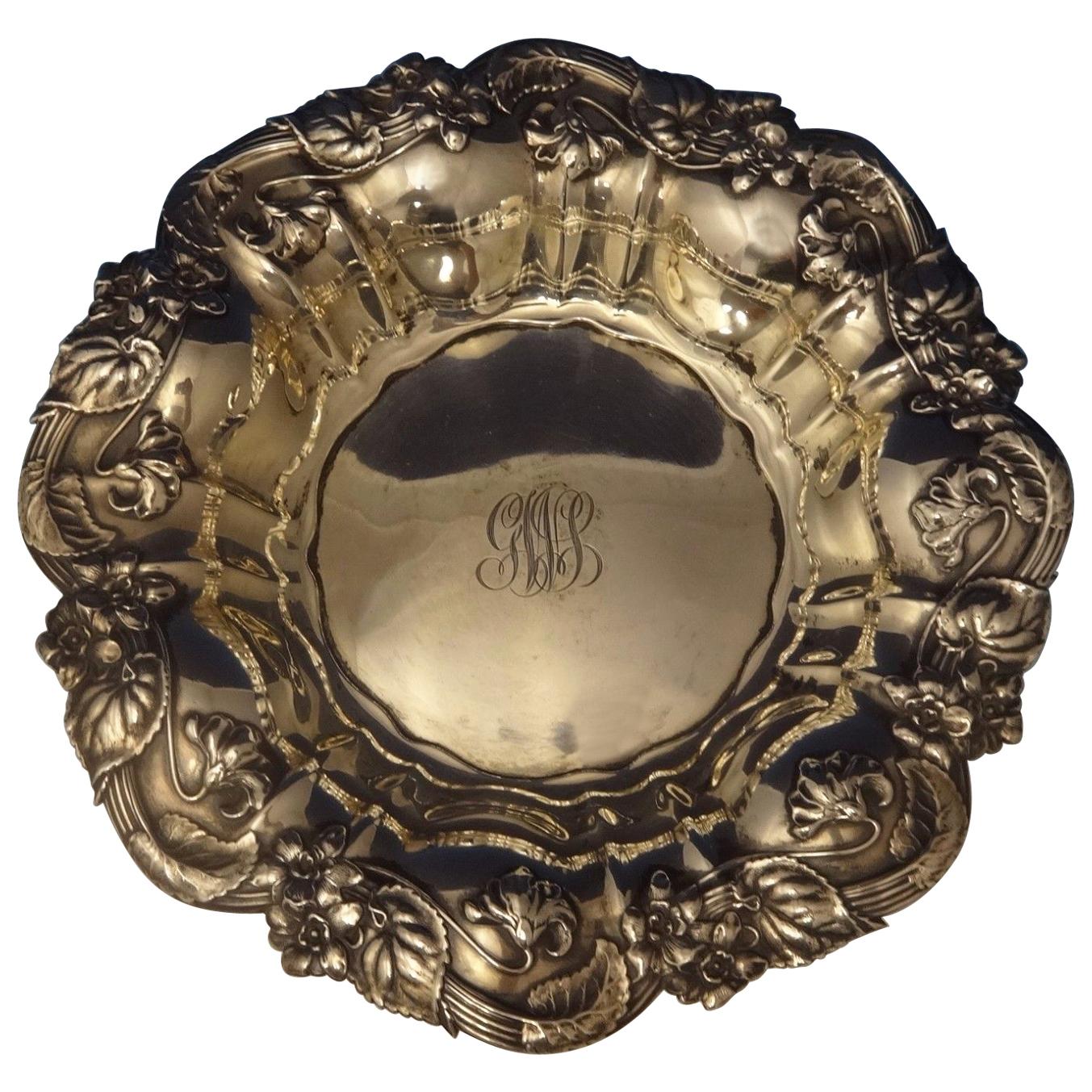 Violet by Whiting Sterling Silver Fruit Bowl, circa 1908