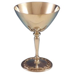 Used Ailanthus by Tiffany and Co. Sterling Silver Martini Glass #19008A 5" (#2918)