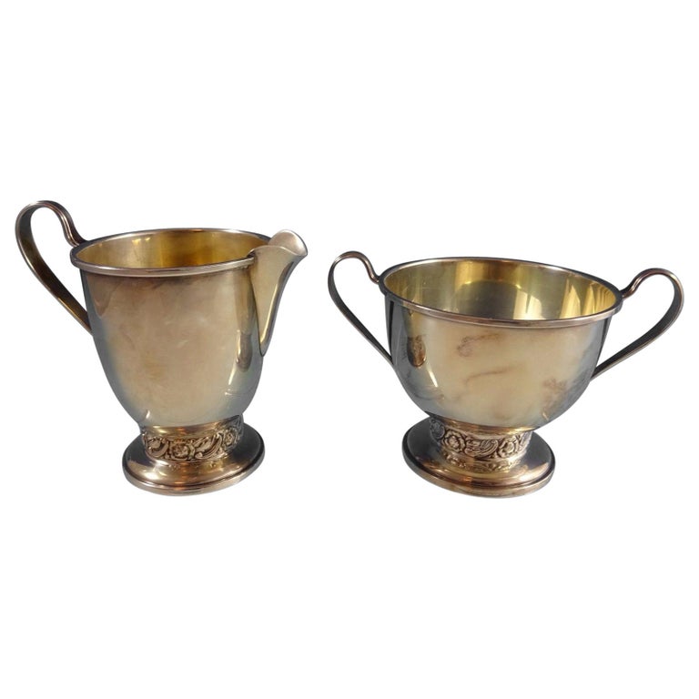 Silver Rose by Oneida Sugar and Creamer Set of 2 Pieces #609 For Sale at  1stDibs | oneida silver sugar and creamer set, oneida silversmiths creamer, oneida  silver creamer and sugar
