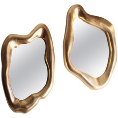 Pair of Gold Mirrors