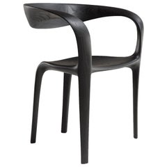 Object Studio Goldsmiths Chair in Curved Ebonized Ash