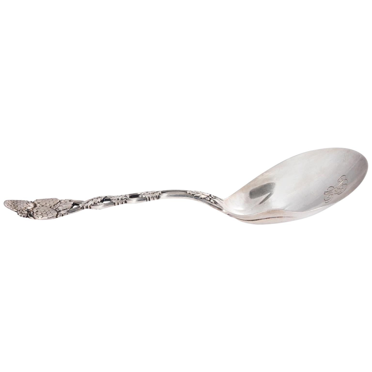 Tiffany & Company Sterling Silver Serving Spoon, circa 1875 For Sale