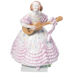 Herend Huge Figure "Mrs. Dery"
