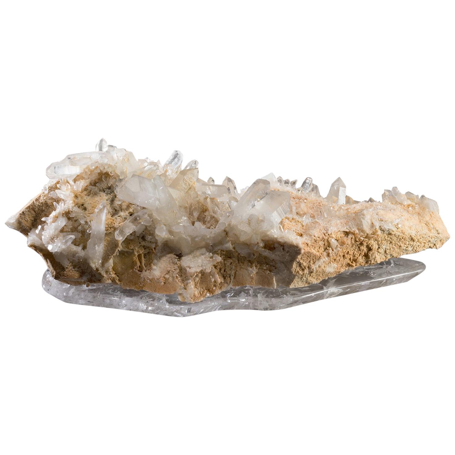 Studio Greytak 'Himalayan Quartz on Crystal Base' Meru Peak Clear Quartz