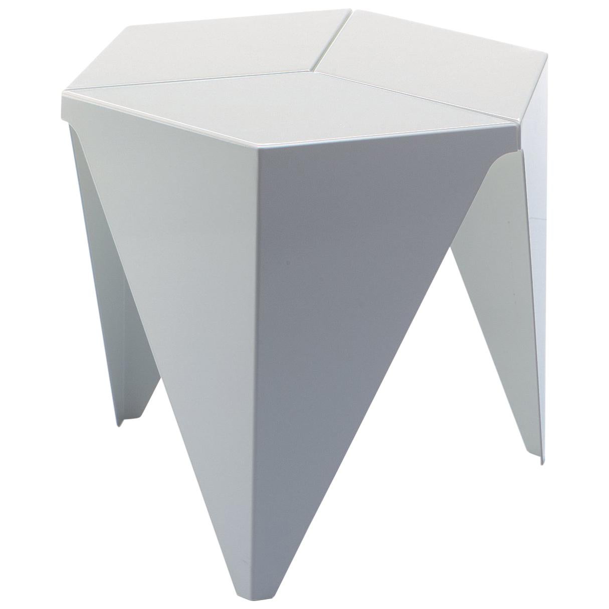 Vitra Prismatic Table in White by Isamu Noguchi For Sale