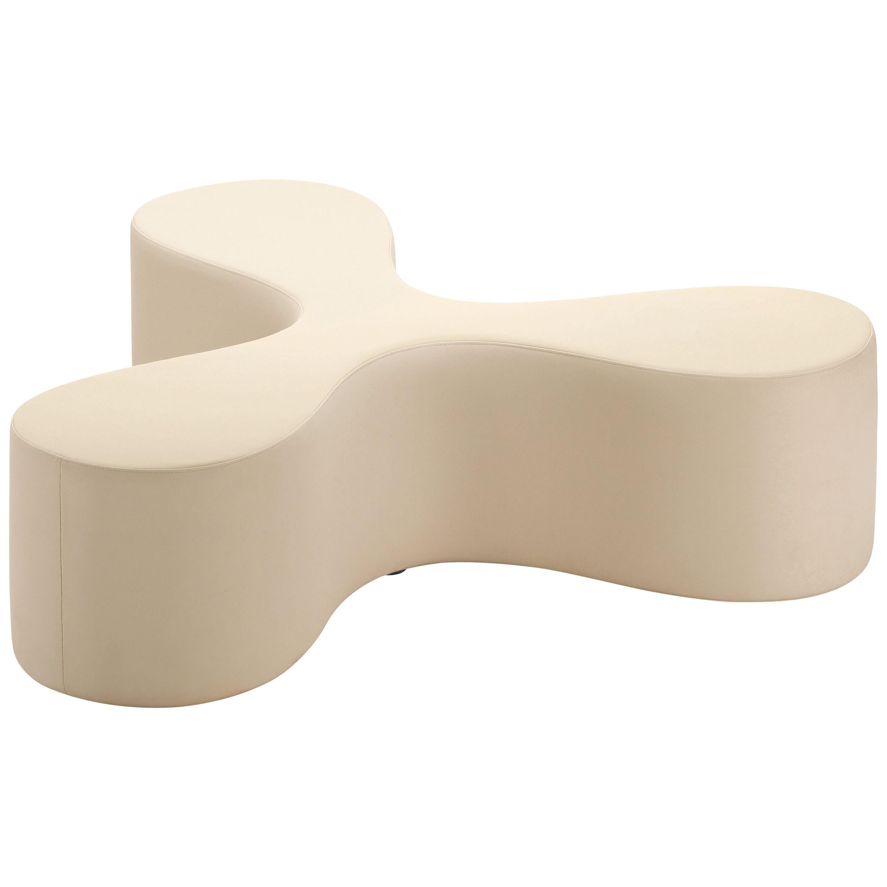 Vitra Flower Bench in Almond by SANAA For Sale