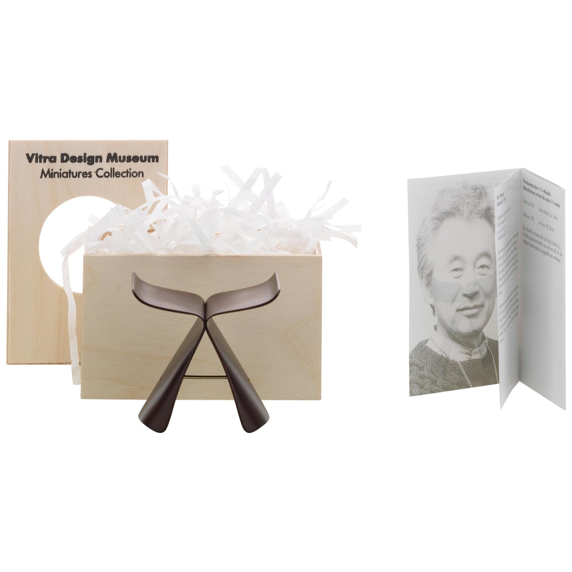 Vitra Miniature Butterfly Stool by Sori Yanagi For Sale