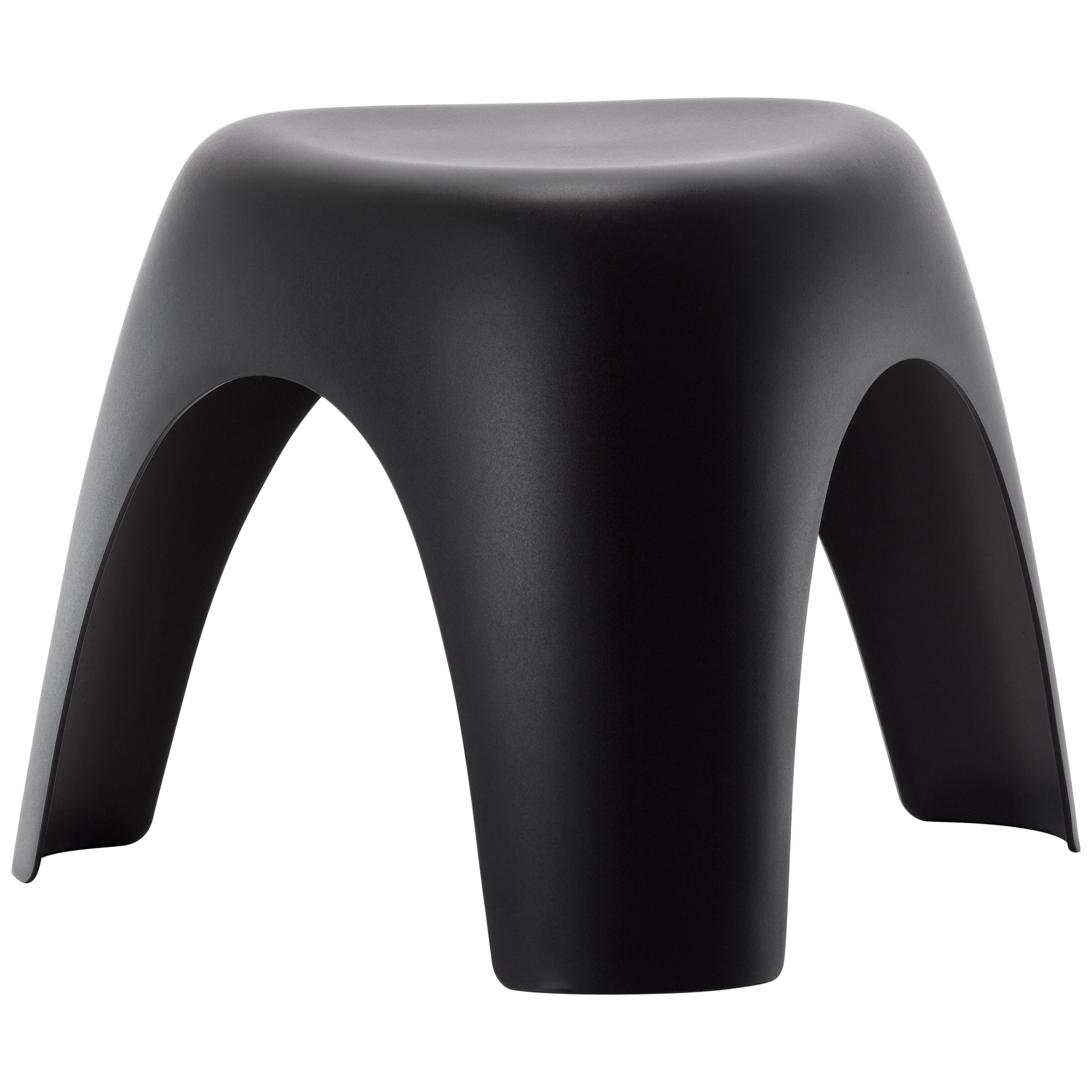 Vitra Elephant Stool in Black by Sori Yanagi For Sale