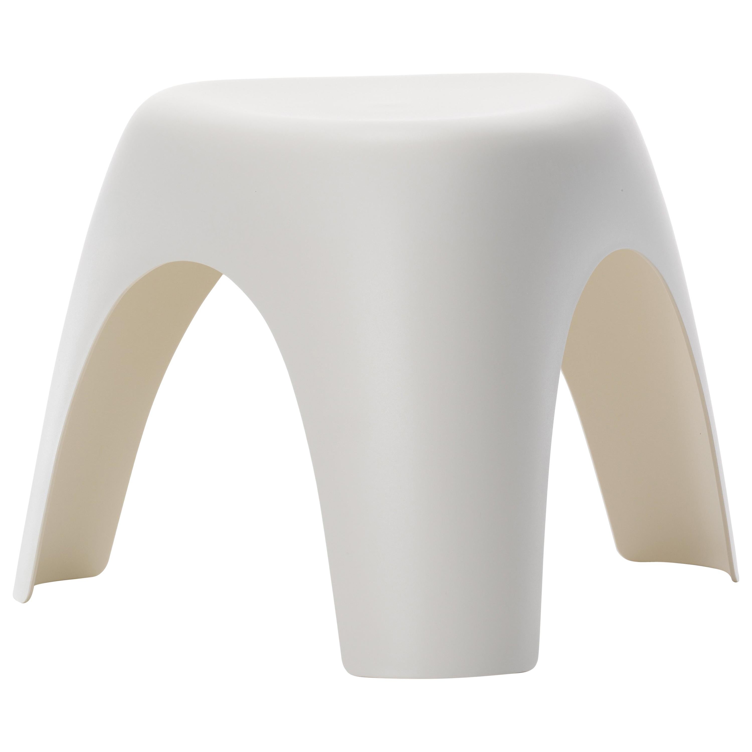 Vitra Elephant Stool in Cream by Sori Yanagi For Sale