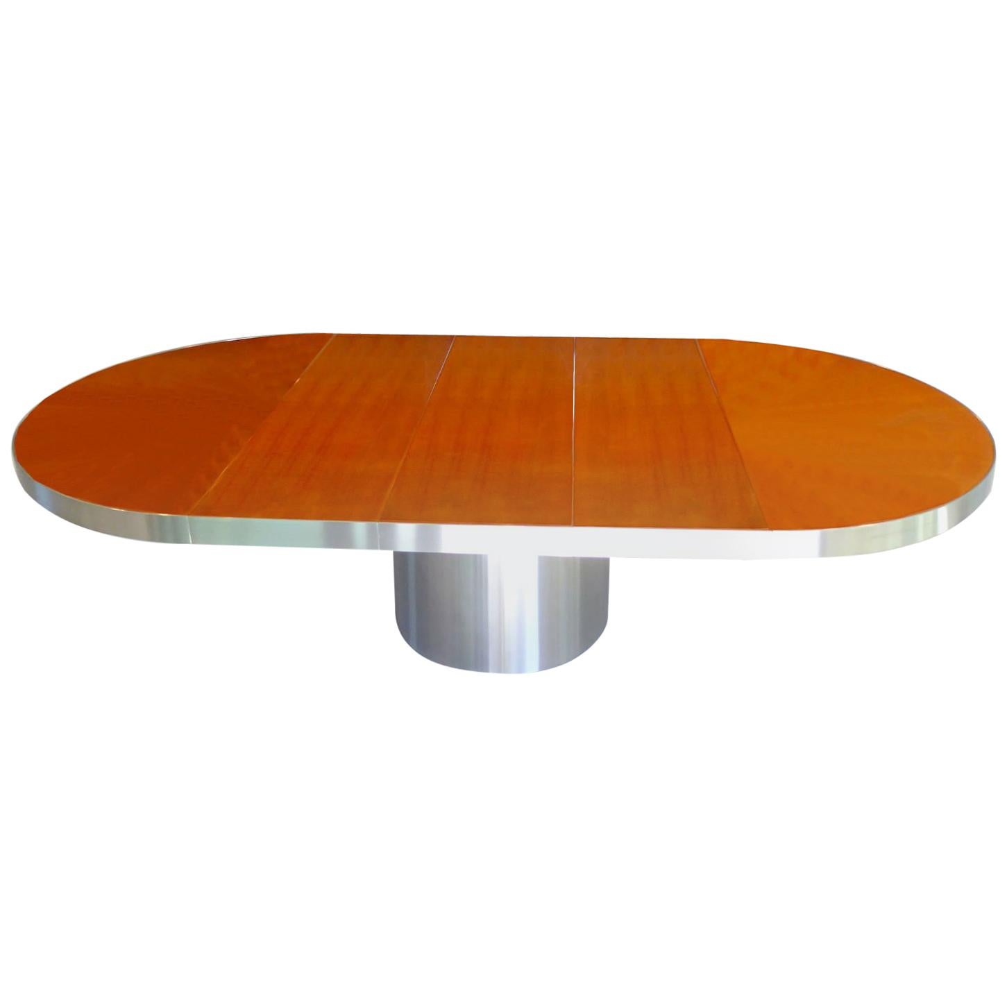 Custom Dining Table by Aman & Carson For Sale
