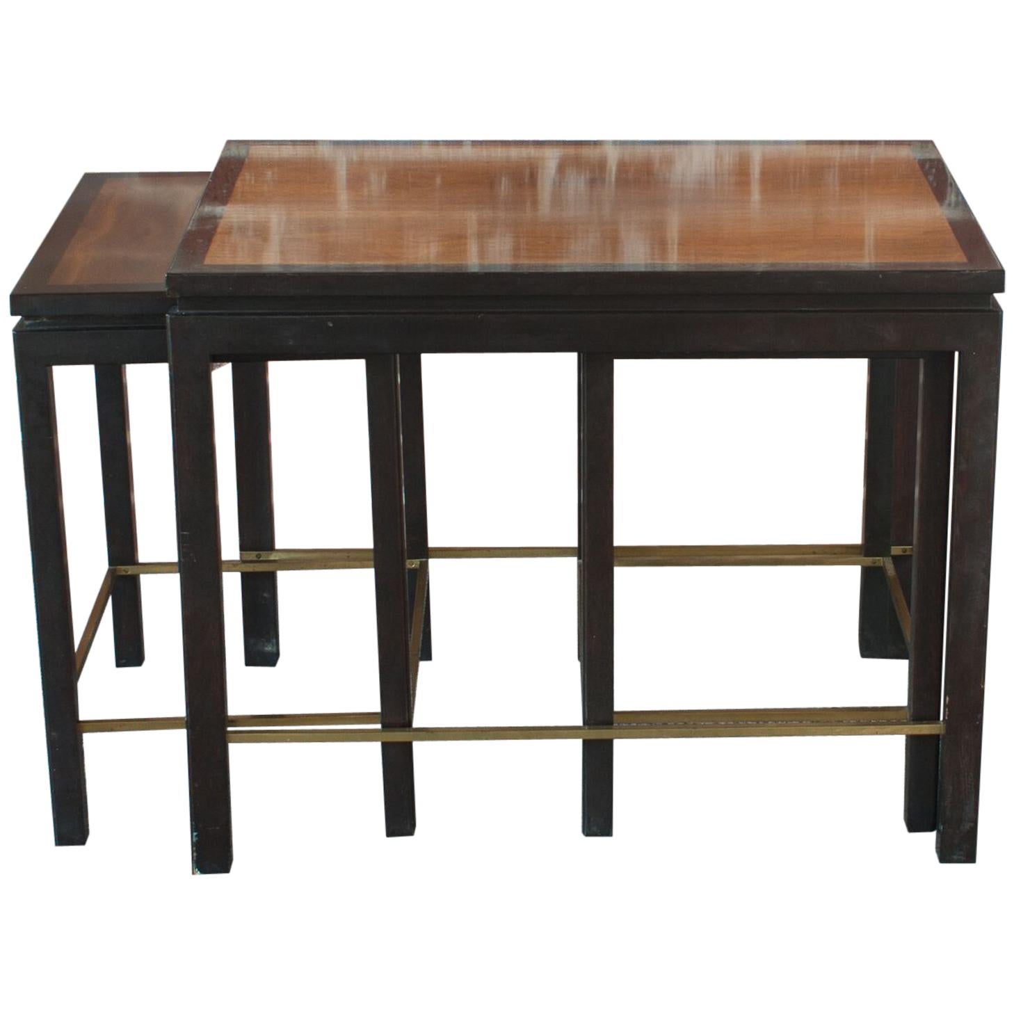 Dunbar Nesting Tables by Edward Wormley im Angebot