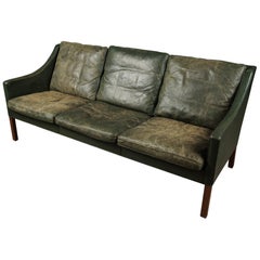 Three-Seat Sofa Designed by Borge Mogensen, Model 2209