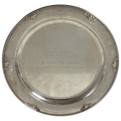 Acorn by Georg Jensen Sterling Silver Serving Platter Round #642C