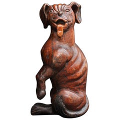 Antique Dog of Saint Rocco, circa 1780