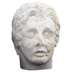 Alexander the Great Stone Head