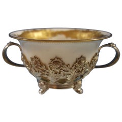 Chrysanthemum by Tiffany & Co. Sterling Silver Bouillon Cup with Gold Liner